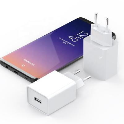 China Durable Wholesale Eu Adapter Qc3.0 Usb Charger Smart 5V 3.1A Usb Wall Charger Home Wall Charger For Iphone for sale