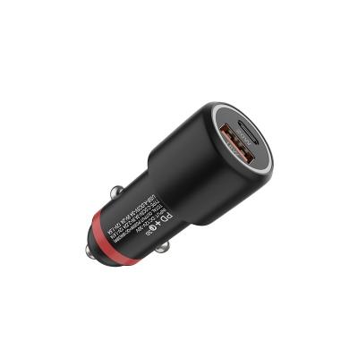 China Price Convenient Promotional Portable Car Charger 38W Palladium 20W Car Charger Qc3.0 18W Exw PD Fast Single Car Charger for sale