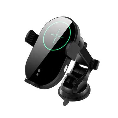 China Phone Mount 2021 Convenient Car Charger Phone Holder 15W Qi Wireless Fast Charging Wireless Smartphone For Iphone Plus for sale