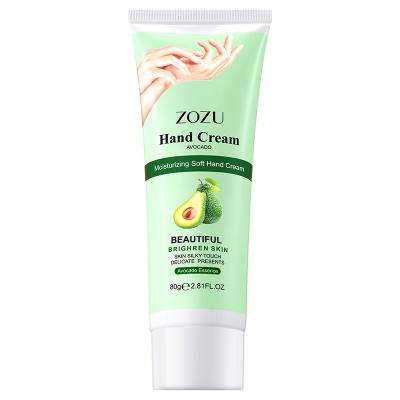 China Plant Fruit Hand Cream Avocado Anti Aging Hand Cream Rose Moisture Repair Hand Cream Lock for sale