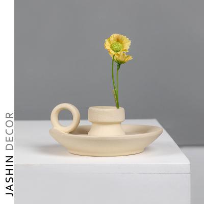 China Nordic Modern Minimalist Luxury Home Decor Vase Flower Vase Set Porcelain Decorative Tall Ceramic Vase for sale