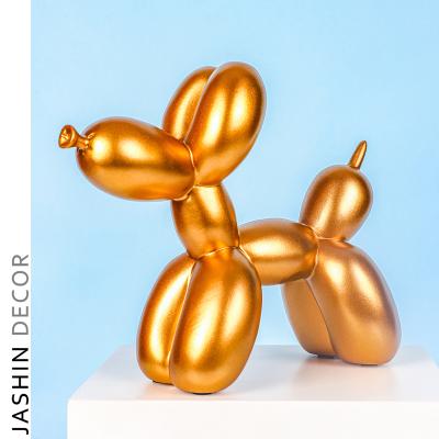 China Nordic creative cabinet decoration living room bedroom TV dog balloon Japan spot style cute animal ornaments for sale