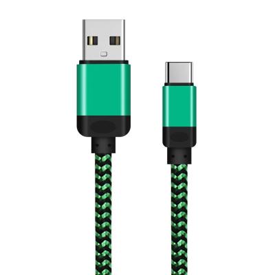 China Micro-USB Cable 2A Fast Charging Speed USB Nylon Braided Cable for Android Phones for sale