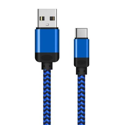 China Conductor Tinned Copper Nylon USB Cable for Phone Charge and Fast Charging Adapter for sale