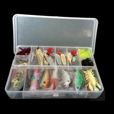 China Fake Lure Acrylic Lure Set 108 Pieces Saltwater Freshwater Fishing Swimming Layer Of A Full Fishing Lures Set for sale