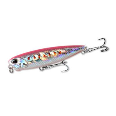 China Wholesale ABS 5.5g/65mm Bionic Wave Rising Alice Mouth Simulation Perch Lu Ya Bait Lure Fish Freshwater Sea Fishing for sale