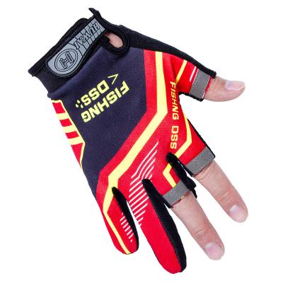 China Anti-Slip Fishing Fishing Gloves Keep Warm In The Winter With Thorn Water for sale