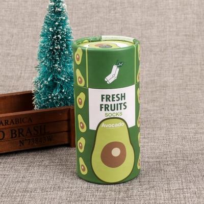 China Recycled Materials Customized Socks Packing Gift Paper Tube Box for sale