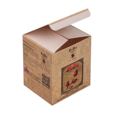 China Recycled materials sbs material ivory board material tea leaf packaging box for sale