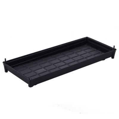 China Modern High Quality Wholesale Cheap Green Food Plastic Drain Tray For Succulent Planter /Succulents Tray for sale