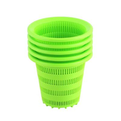 China Eco - Friendly Colored Control Hydroponic Basket Net Root Pot Decoration for sale