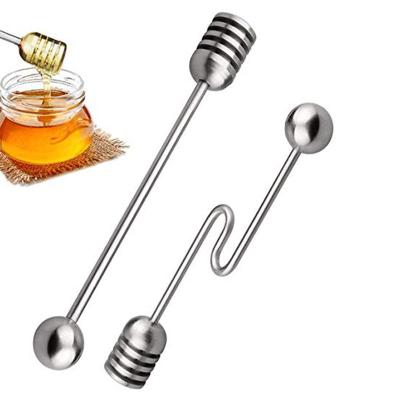 China Viable Kitchen High Quality 304 Stainless Steel Honey Sticks Bulk For Honey Thick Jar for sale