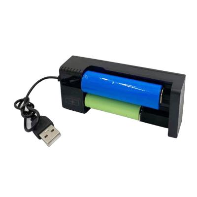 China /HO Cheap 2 USB 3.7v Rechargeable 16340 Slot 14500 18650 26650 Battery Lithium Liion Battery Charger for sale