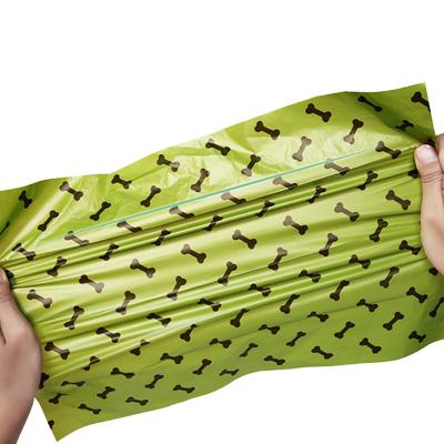 China BIODEGRADABLE Green Sustainable Pet Poop Biodegradable Plastic Tote Bag for sale