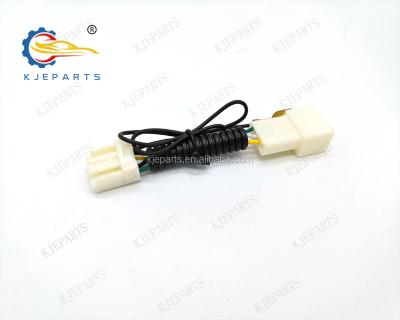 China Automotive 5 Pin Automotive Male To Female Connector Wiring Harness For Toyota Car DVD Player for sale