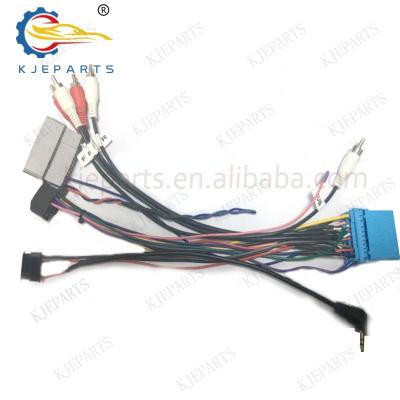 China Blue Automotive 20pin Plug With Gray 26pin Plug Wire Harness Manufacture Fit For Hondas Car Audio System for sale