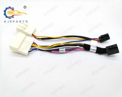 China Automotive 28pin 16pin white connector to 10pin 6pin black connector wire harness for Nissans car audio system for sale