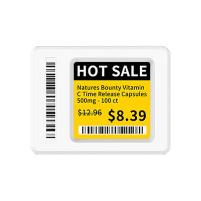 China Suermarket Display 1.54 Inch Lite Series Shelf Label , E-ink Display For Smart Stores Retail for sale