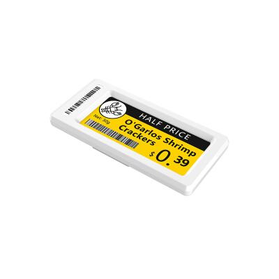 China Retail Display 2.9 Inch Lite Series Shelf Label , E-ink Display For Digital Store Smart Retail for sale