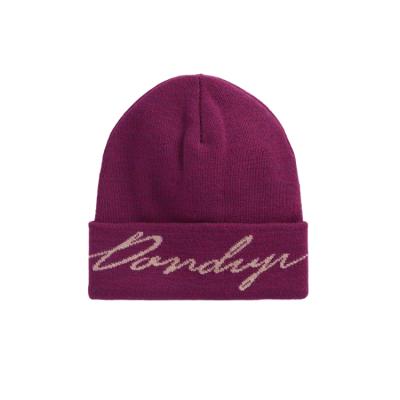 China COMMON Wholesale High Quality LOW MOQ OEM Custom Knit Slouch Winter Women's Beanies With LOGO Hat for sale