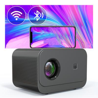 China 1024*600P New Product Electric Focus LED+LCD HDMI Projector 200 lumens for sale