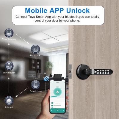 China Enhance Your Space's Security with Our Polished Smart Door Lock and Screws Included for sale