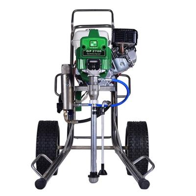 China Airless Paint Spray Gun Gasoline Engine Power Sprayer Paint Machine for sale