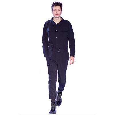 China European and American Autumn Show Casual Trend Men's Overalls Breathable Pants Overalls Breathable Spring Fit Slim Suit Men's Breathable for sale