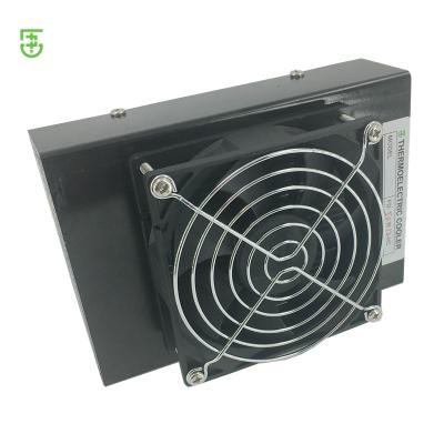 China Ip55 Outdoor Thermoelectric Air Conditioner Fans Cooling Peltier Plate Assembly for sale