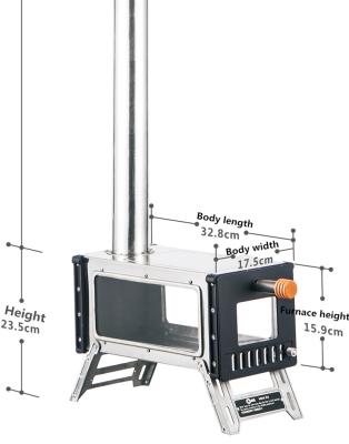 China Portable High Standard 304 Steel Stove for sale