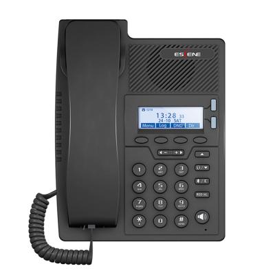 China Escene ES205-P Sip Voip IP Phone 2 PSI Accounts Office Home Office POE Phone ES205 for sale