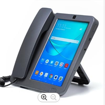 China Speed ​​Dial 5.5 Inch 4G LTE FWP Android Large Display Desktop Fixed Cordless Phone with WIFI BT CAMERA FB for sale