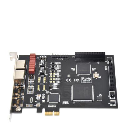 China PRI Asterisk TE220E Digital/E1/digium trunk card PCI Express J1interface 2 port T1 for 4U opensource TE220E 4U for sale