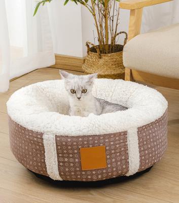 China Luxury Hot Selling Pet Unicorn Dog Bed Small Round Living Room Sofa Waterproof Bed for sale