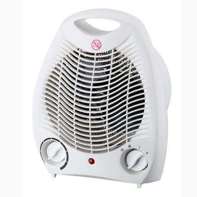 China Electric 2000W Winter Mechanical Stand Heater Fan Mini Temperature Control Air Heating Fan Portable for sale