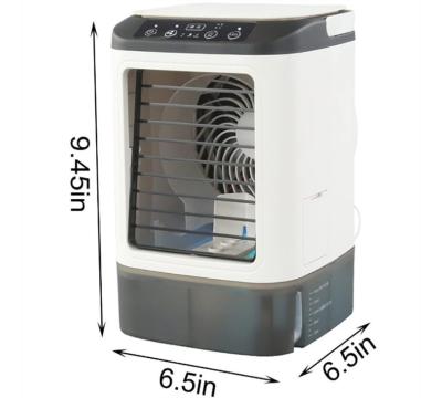 China Mini Air Conditioner Fan Household Portable USB Electric Fan 5V12W Net Weight 800g for sale