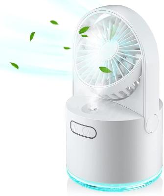 China Table Misting Fan with USB Mini Fan and Household Humidification Spray Charging Time 3.5H for sale