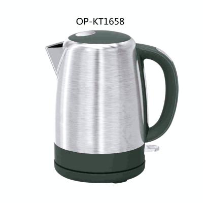 China 20.3cm*16.5cm*23cm Electric Kettle Stainless Steel 1500W Power 110V/220V-240V Voltage for sale