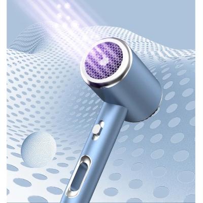 China High Speed Purple Blue White Hair Dryer Air Styler Salon Hot Air Brush for Household for sale