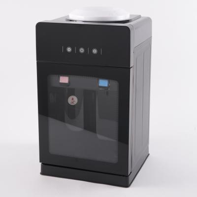 China Electric Vertical Desktop Drinking Water Table Water Dispenser With Hot Cold Functions for sale