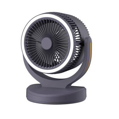 China Table Fans for Car Portable USB Charging Small Mute Light-Supplementing Night Light Cooling Fan for sale