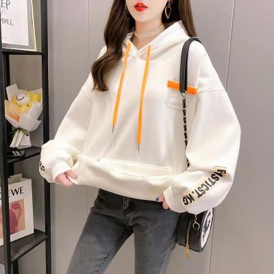 China Autumn Winter Outdoor Casual Fleece Women's Breathable Hoodies and Loose Sweatshirts and Thick Yoga Gym Jacket for Women for sale