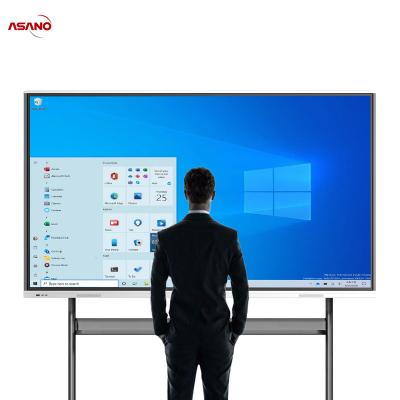 China Educational Software T-B255I Low Cost Super Slim Led 4K Interactive Flat Panel 55 65 Inch Digital Display Panel For Teaching for sale