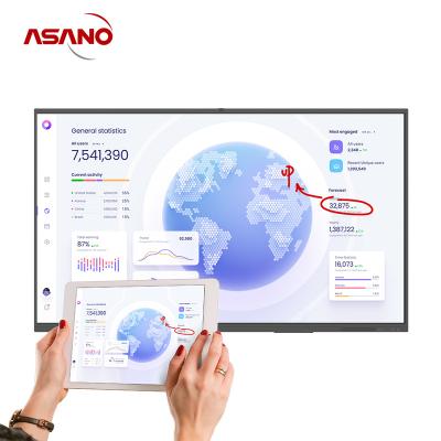 China T-C265I 65inch Software Educational Cheap Whiteboard With Wifi Touch Screen All In One OEM/ODM School Interactive Smart Whiteboard for sale