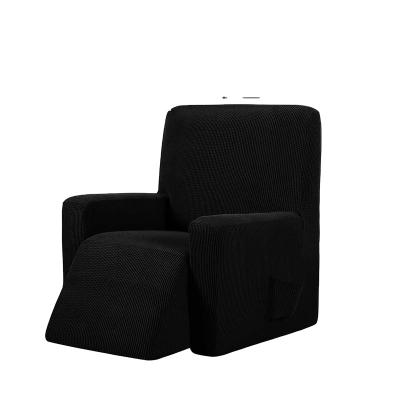 China Elastic Strength Inclusive Waterproof Single Sofa Chair Cover Recliner For Home Recliner Sofa Furniture Lounge Slipcovers Non-slip for sale