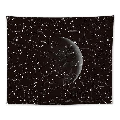 China Northern European Moon Star Moon Tapestry Wall Hanging Tapestry Blanket Blanket Picnic Throw Blanket Yoga Mat Tapestries Beach Towel Dorm Wall Decor for sale