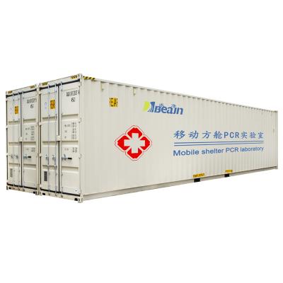 China Fever Clinc Beajn Mobile PCR Shelter Labroatory For Nucleic Acid Testing for sale