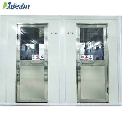 China Workshop Dust Proof Double-person Air Blowing Shower Room For Pharmaceutical Workshop for sale