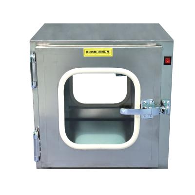 China Customization 304 stainless steel linear pass box for gmp clean room for sale