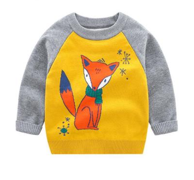 China Regular New Design Baby Boy Children Woolen Sweater Kids Knitting Sweater for sale